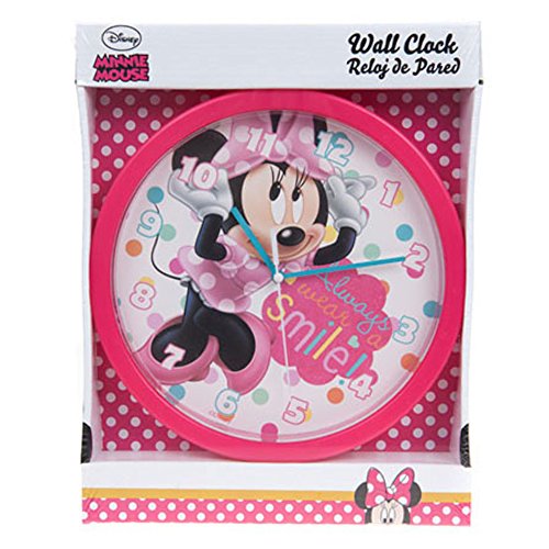 Minnie Reloj Pared Disney Smile