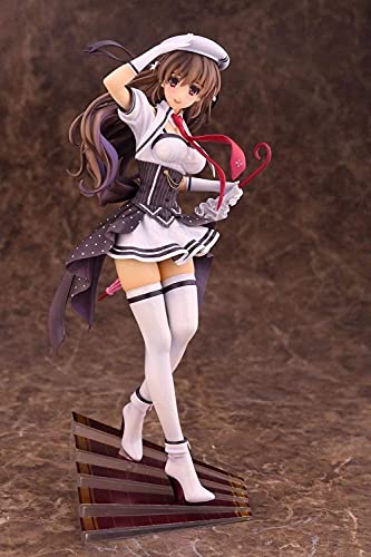 Misaki Haruna Estatua Decoración Modelo Hecho a Mano Ruso Mech Modelo Hecho a Mano Decoración Hecho a Mano PVC Juguete Estatua Estatua Juguete Acción Figura Escultura 26 cm