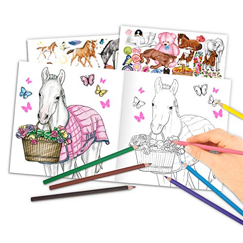 Miss Melody Libro para colorear Create your Baby Pony