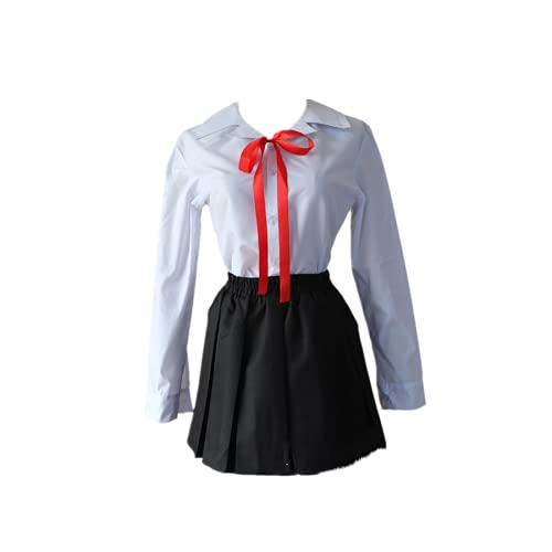 MLYWD 5PCS Anime Vampire Knight Kuran Yuki Cosplay Disfraz Carnaval de Halloween Medieval Uniforme diario Lolita Gothic JK Trajes de vestir con accesorios