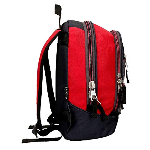 Mochila de paseo Pepe Jeans Calvin, 30 cm, Multicolor