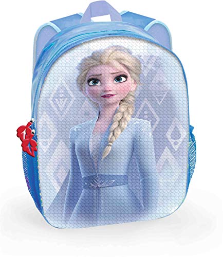 Mochila Disney Frozen Elsa y Ana con Dos Imágenes Lentejuelas Reversibles 30 cm. Toybags 2018