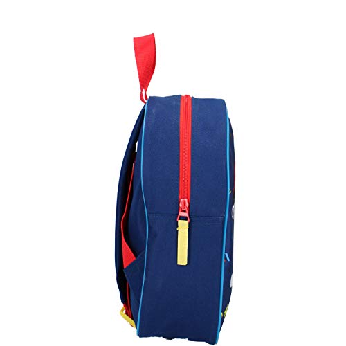 Mochila infantil de La Patrulla Canina All Paws on Deck azul 29 cm