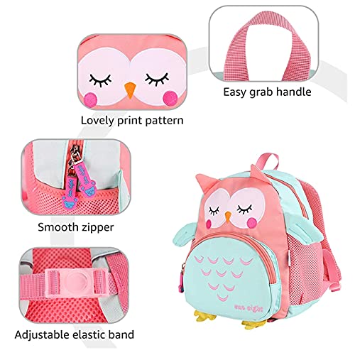 Mochila Infantil Mochilas para Jardín de Infancia Niños Niñas Bolsa de Preescolar Animal 3D Mochila de Escuela Primaria Adorable Mochila para Guardería Viajar 2-5 Años