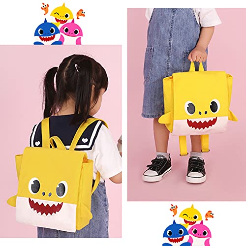 Mochila para Niños Baby Shark - Mochila Infantil para Niños 3D Mochila Impermeable Bolsa para la Escuela Dibujos Animados Mochila Infantil Viaje Mochila para Guardería Preescolar Primaria Viajar