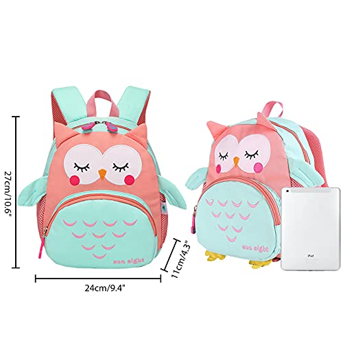 Mochila para niños pequeños Mochila Escolar Impermeable Mochila de Animales de Dibujos Animados Lindo para bebé niña niño 2-6 años