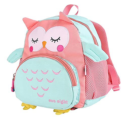 Mochila para niños pequeños Mochila Escolar Impermeable Mochila de Animales de Dibujos Animados Lindo para bebé niña niño 2-6 años