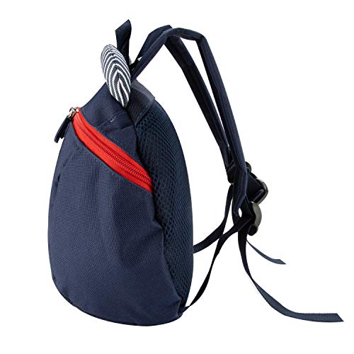 Mochila para niños,TEAMEN® Anti Pérdida de niños Mochila, Mini Oso Escuela Mochila,para bebé niño niña pequeños 1 – 3 AñOS(Azul Oscuro