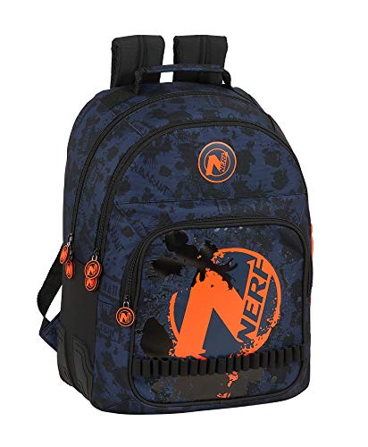 Mochila Safta Escolar de Nerf, 320x150x420mm