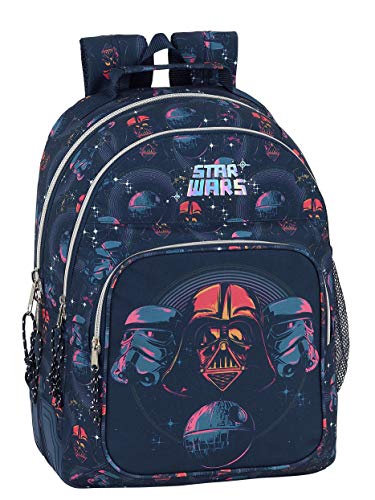 Mochila Safta Escolar de Star Wars, 320x150x420mm