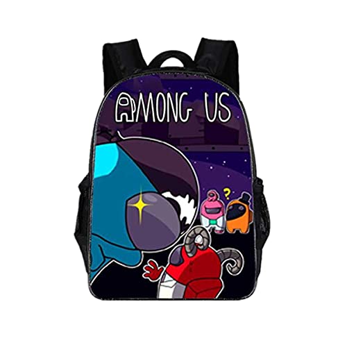 Mochilas Mochila Escolar para niños Mochila Escolar Juego Mochila Escolar de Dibujos Animados en 3D Mochila de Tendencia