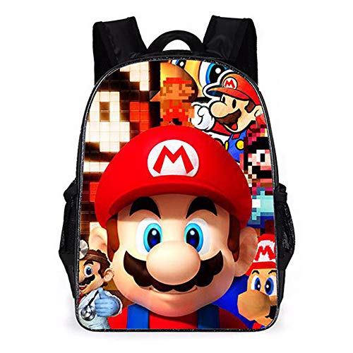 Mochilas Mochila escolar para niños Mochila escolar Mochila escolar de dibujos animados en 3D para niños Estudiantes de primaria y secundaria de 16 pulgadas