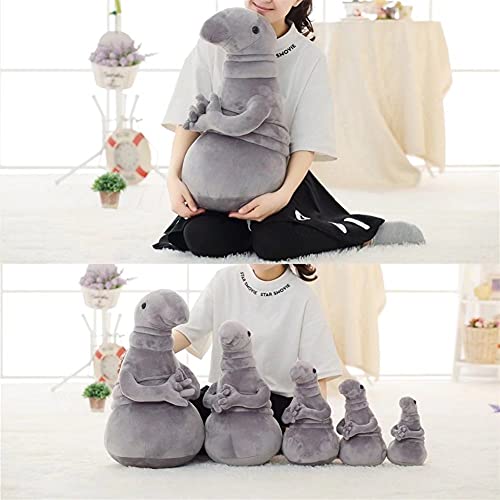 Moda niños esperando juguete de felpa Zhdun Meme Tubby Grey Blob Zhdun juguete de felpa relleno Tubby Zhdun Alien Monsters muñeco de peluche juguetes ruso Homunculus Loxodontus muñeca regalo 50CM