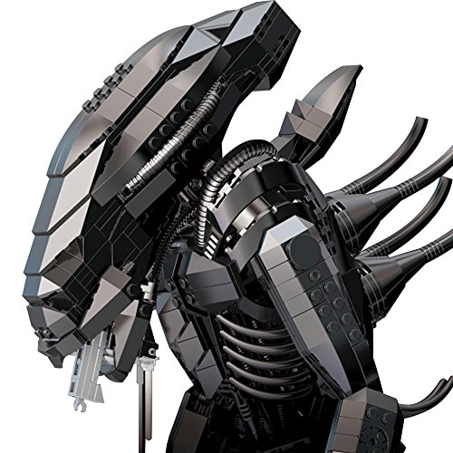 Modbrix Bloques de construcción Alien Xenomorph juguete de construcción de más de 2000 piezas