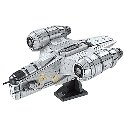 Modelo de nave espacial Technic, 5018 piezas de nave espacial Sci-Fi Super Star grande, serie Star Wars Starship Ultimate Collector compatible con Lego UCS Razor Crest A,55 * 41 * 27cm