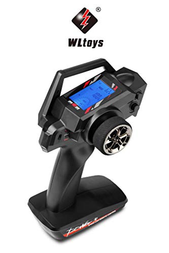 MODELTRONIC Coche Radio Control eléctrico Wltoys 12429 Escala 1/12 emisora 2.4G 4x4 Alta Velocidad 50km/h Crawler Desert Offroad Buggy vehículo con luz LED / Incluye 2X baterías LIPO