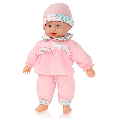 Molly Dolly Sweet Sounds Lil 'Baby Talking Girl Doll y Accesorios - Adecuado para 2 años de Edad +