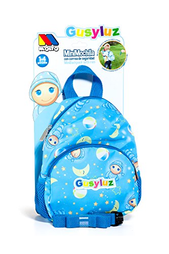 MOLTO Gusy Luz Backpack - Mochila con arnés, color azul