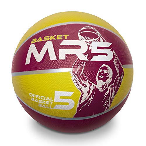 Mondo - Balón de baloncesto, tamaño 5 (13139), colores surtidos