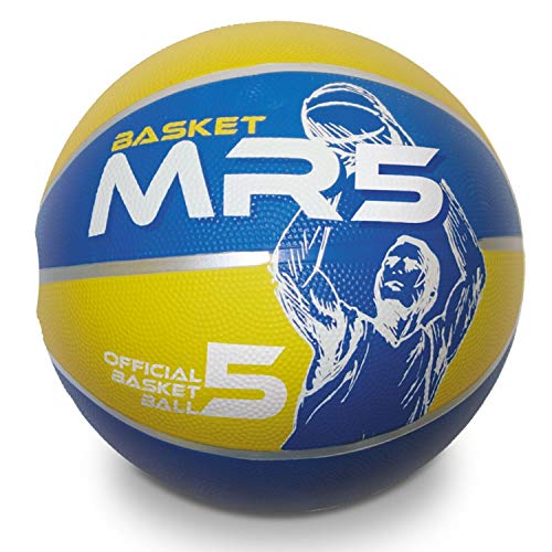 Mondo - Balón de baloncesto, tamaño 5 (13139), colores surtidos