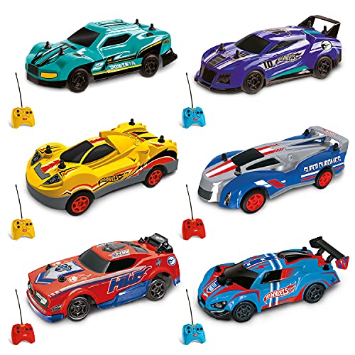 Mondo Coche r/c Hot Wheels mini 6 modelos sdos escala 1:28, 15x7x5,5 cm, multicolor, 21.1 x 10.9 x 10.9 (63253) , color/modelo surtido