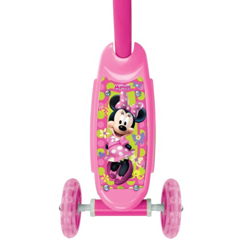 Mondo- Mickey & Friends Mouse Patinete 3 Ruedas Minnie, Color Fucsia (701031)