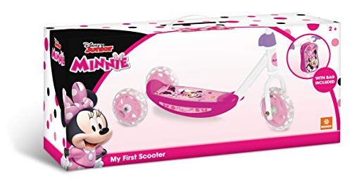 Mondo- Mickey & Friends Mouse Patinete 3 Ruedas Minnie, Color Fucsia (701031)