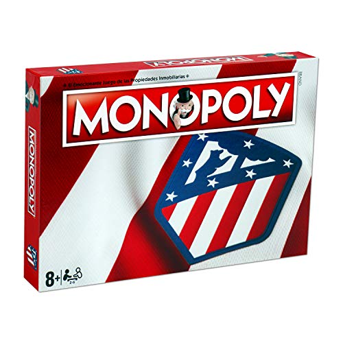 Monopoly del Atlético de Madrid (2ª Edición) - Juego de Mesa de las Propiedades Inmobiliarias - Versión en Español