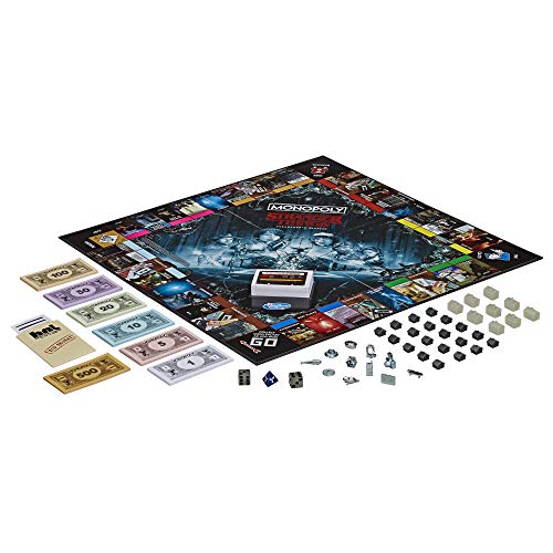 Monopoly Game Stranger Things Collector's Edition Board Game for Ages 14 & Up