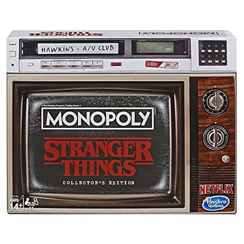 Monopoly Game Stranger Things Collector's Edition Board Game for Ages 14 & Up