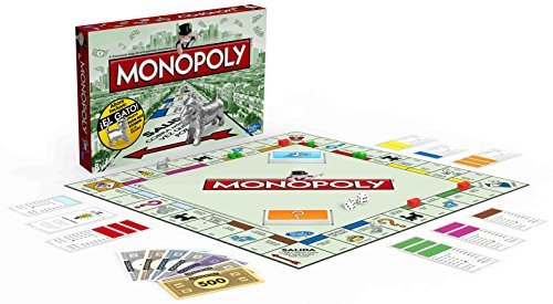 Monopoly Hasbro Gaming - Juego de Mesa clásico, versión española (Hasbro 00009546)