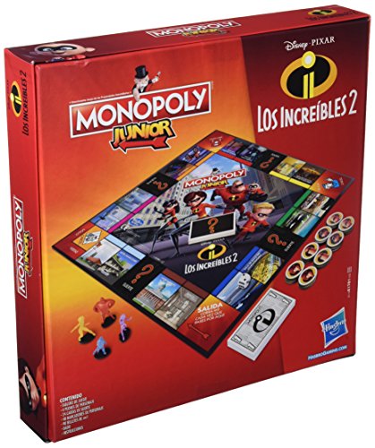 Monopoly- Junior Increibles (Hasbro E1781105)