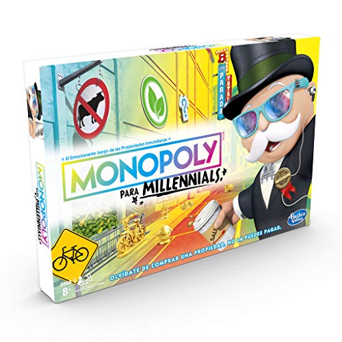 Monopoly- Millenials, Multicolor, única (Hasbro E4989105)