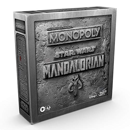 Monopoly: Star Wars El Juego de Mesa Edición Mandaloriana, Protege al niño (Baby Yoda) de los Enemigos imperiales