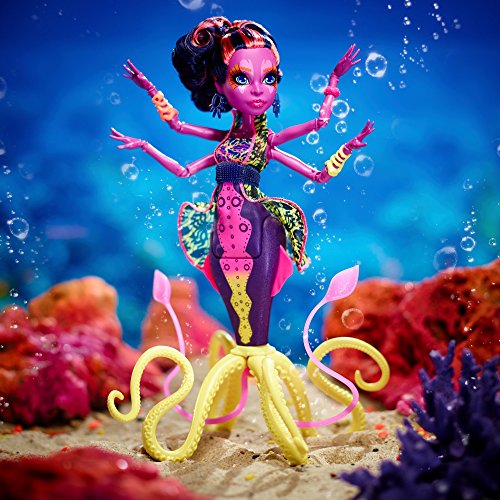 Monster High DHB49) Mattel - Muñeca, Monstruitas de profundidades, Kala