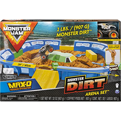 Monster Jam 1:64 Dirt Arena Playset - Sets de juguetes (Coche y carreras, 3 año(s), Niño, Interior y exterior, Multicolor, 1:64) , color/modelo surtido