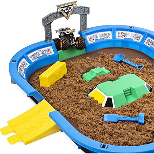 Monster Jam 1:64 Dirt Arena Playset - Sets de juguetes (Coche y carreras, 3 año(s), Niño, Interior y exterior, Multicolor, 1:64) , color/modelo surtido