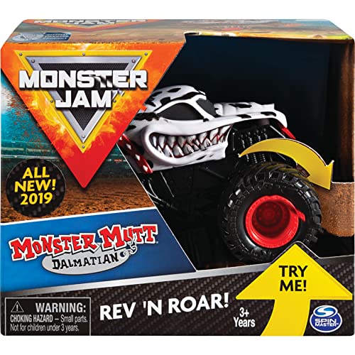 Monster Jam 6053252 - Camión Monstruo con Efecto de Sonido (Escala 1:43)