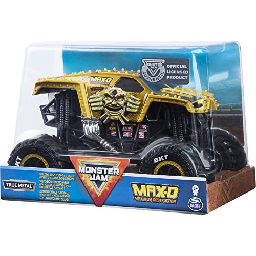 Monster Jam - 6054812 - Colector Die Cast Trucks - Vehículo de Escala 1:24 - MAX-D - Coche Monster Truck