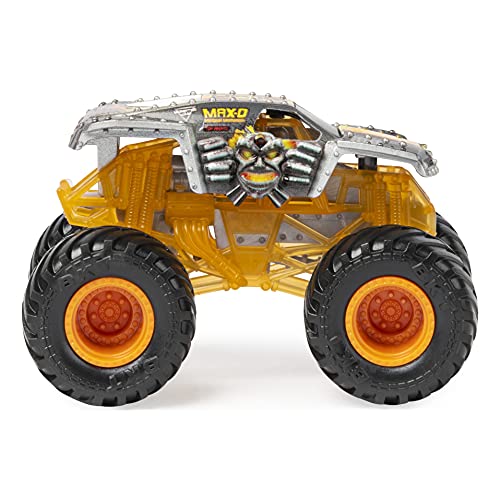 Monster Jam Juego Oficial de Figuras de acción MAX-D Escala 1:64 y Maximus Creatures de 5 Pulgadas