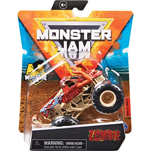 Monster Jam- Monster Jam-6044941-Original Zubehör im Maßstab (Sortierung mit Verschiedenen Designs) Truck-Camión con Accesorios (Escala 1:64), Multicolor (Spin Master 6044941) , color/modelo surtido