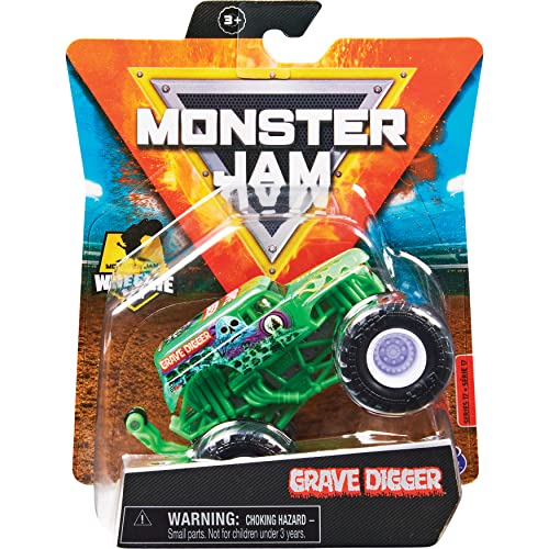 Monster Jam- Monster Jam-6044941-Original Zubehör im Maßstab (Sortierung mit Verschiedenen Designs) Truck-Camión con Accesorios (Escala 1:64), Multicolor (Spin Master 6044941) , color/modelo surtido