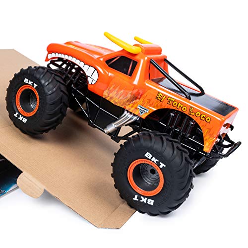 Monster Jam RC El Toro Loco-Vehículo a escala 1:15, varios colores. (Spin Master 6044992) , color/modelo surtido