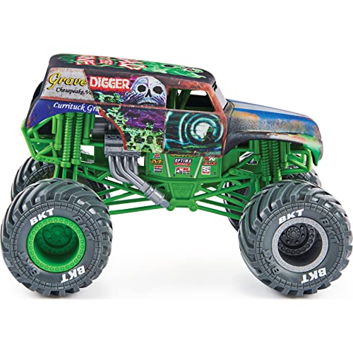 Monster Jam Vehículo oficial de Dragon Monster Truck, escala 1:24, modelos surtios, 1 unidad