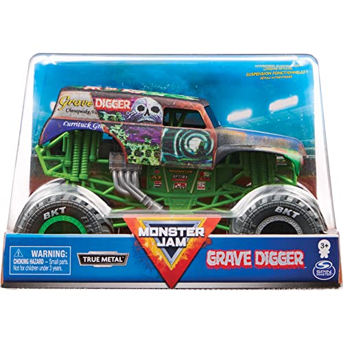 Monster Jam Vehículo oficial de Dragon Monster Truck, escala 1:24, modelos surtios, 1 unidad