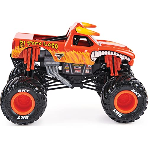 Monster Jam Vehículo oficial de Dragon Monster Truck, escala 1:24, modelos surtios, 1 unidad