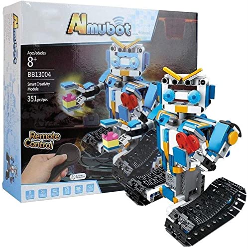 Montar Juguetes creativos educativos, Toy Robot de Control Remoto, 35 PC 1 Bloques de construcción Agonfundido Modelo Modelo Vehículo Story Play Baby Niños Regalo 4+ años niños pequeños para