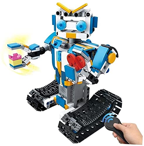 Montar Juguetes creativos educativos, Toy Robot de Control Remoto, 35 PC 1 Bloques de construcción Agonfundido Modelo Modelo Vehículo Story Play Baby Niños Regalo 4+ años niños pequeños para