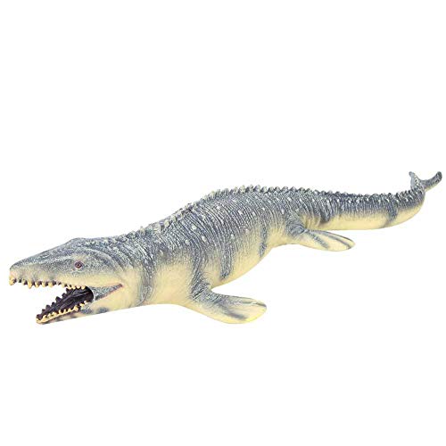 Mosasaurus Figuras de dinosaurios, simulación de alta simulación pintado a mano juguete de dinosaurio Realista educativo Dino Jurásico Juguete de Animal Colección decorativa Regalo para Niños