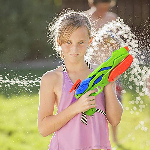 MOZOOSON Pistolas de Agua Juguete para Niños, 3 x 300ML Water Gun con 8-10M Larga Distancia